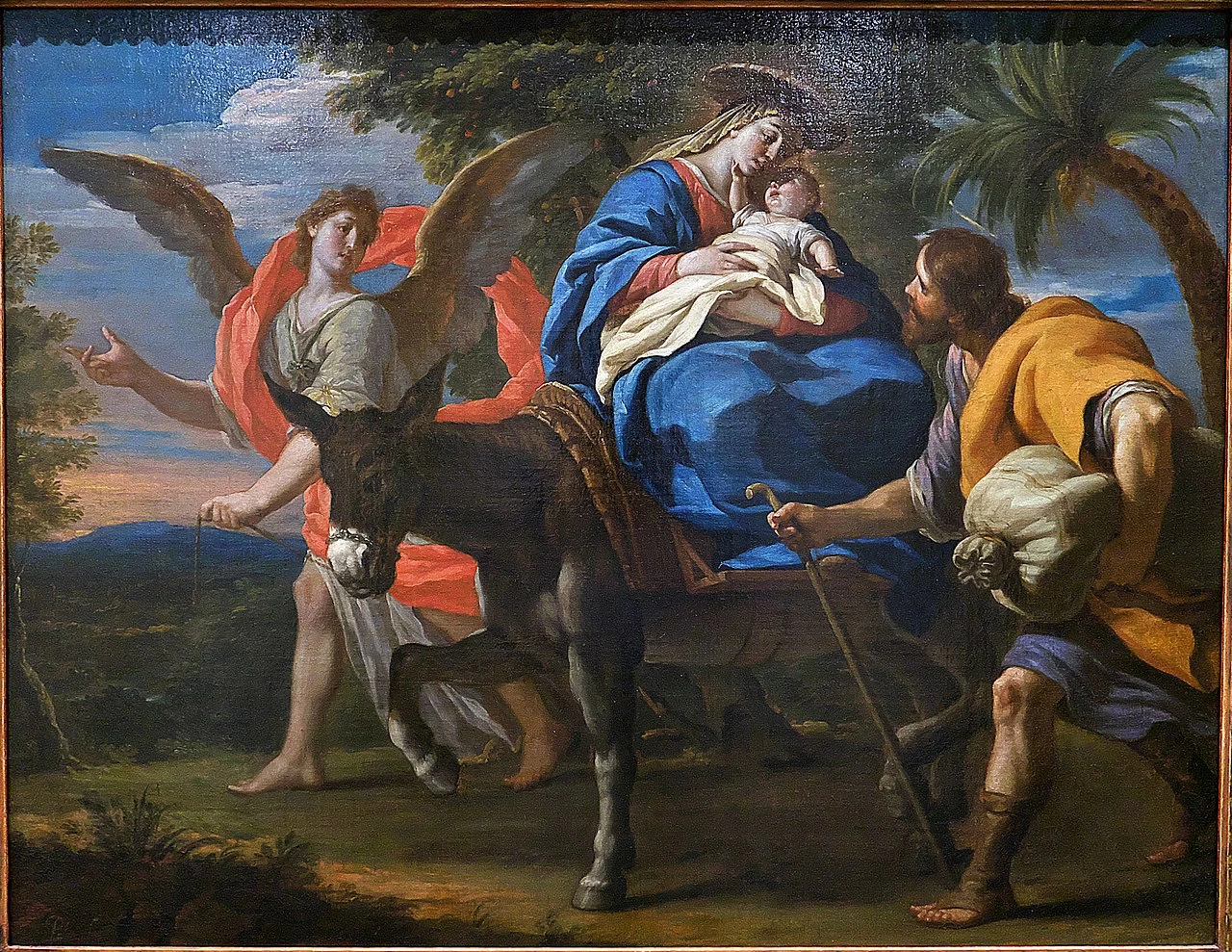 La fuga in Egitto - Museo de Bellas Artes de Córdoba